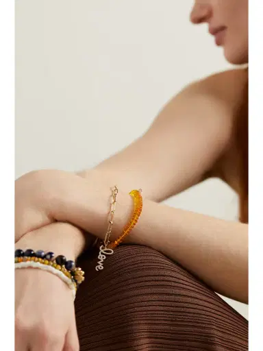 Sydney Evan Medium Love 14-karat Gold Diamond Bracelet | Thumbnail 4 Sydney Evan Medium Love 14-karat Gold Diamond Bracelet | Thumbnail 4