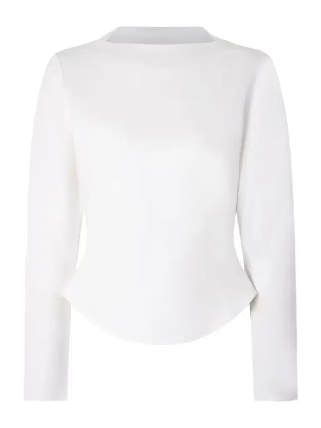 Asymmetric Cotton-blend Jersey Top Asymmetric Cotton-blend Jersey Top