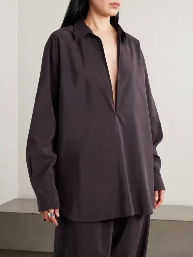 ssstein Skipper Silk-blend Shirt | Thumbnail 3 ssstein Skipper Silk-blend Shirt | Thumbnail 3