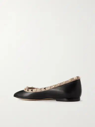 Valentino Garavani Rockstud Leather Point-toe Flats | Thumbnail 3 Valentino Garavani Rockstud Leather Point-toe Flats | Thumbnail 3