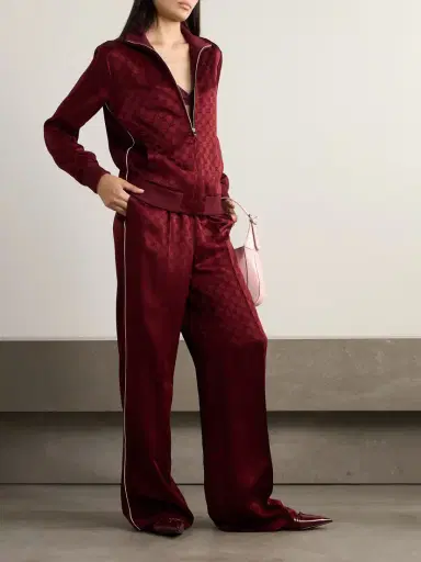 Gucci Satin-jacquard Track Jacket | Thumbnail 2 Gucci Satin-jacquard Track Jacket | Thumbnail 2