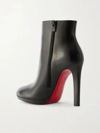 Christian Louboutin Fannylove 120 Leather Ankle Boots | Thumbnail 3 Christian Louboutin Fannylove 120 Leather Ankle Boots | Thumbnail 3