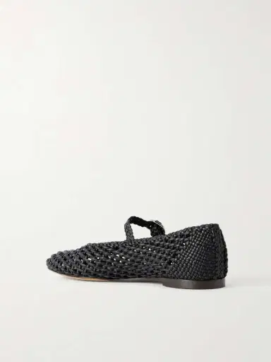 Le Monde Béryl Mary Jane Knotted Leather Ballet Flats | Thumbnail 3 Le Monde Béryl Mary Jane Knotted Leather Ballet Flats | Thumbnail 3