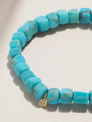 Sydney Evan Eye 14-karat Gold Turquoise Bracelet - Sky blue | Thumbnail 3 Sydney Evan Eye 14-karat Gold Turquoise Bracelet - Sky blue | Thumbnail 3