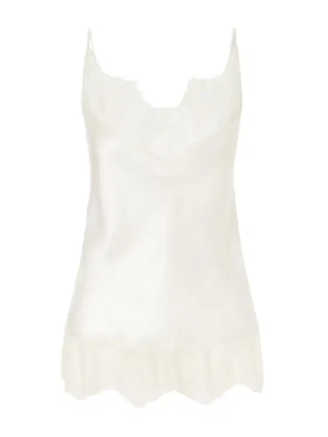 Lace-trimmed Silk-satin Camisole Lace-trimmed Silk-satin Camisole