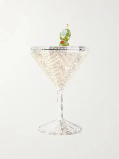 Judith Leiber Couture Martini Crystal-embellished Gold- And Silver-tone Clutch | Thumbnail 4 Judith Leiber Couture Martini Crystal-embellished Gold- And Silver-tone Clutch | Thumbnail 4