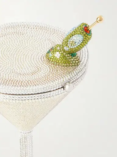 Judith Leiber Couture Martini Crystal-embellished Gold- And Silver-tone Clutch | Thumbnail 5 Judith Leiber Couture Martini Crystal-embellished Gold- And Silver-tone Clutch | Thumbnail 5