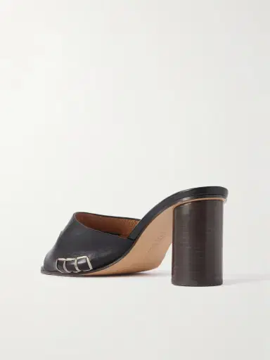 JW Anderson Loafer Whipstitched Leather Mules | Thumbnail 3 JW Anderson Loafer Whipstitched Leather Mules | Thumbnail 3