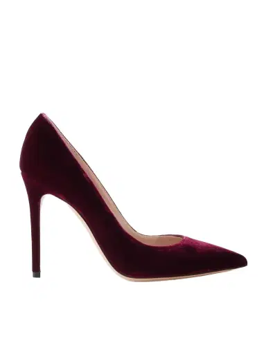 Gianvito Rossi Gianvito 105 Velvet Pumps | Thumbnail 1 Gianvito Rossi Gianvito 105 Velvet Pumps | Thumbnail 1