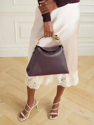 Erdem Bloom Large Embellished Textured-leather Shoulder Bag | Thumbnail 2 Erdem Bloom Large Embellished Textured-leather Shoulder Bag | Thumbnail 2