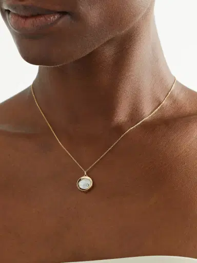 Mateo 14-karat Gold, Pearl And Diamond Necklace | Thumbnail 2 Mateo 14-karat Gold, Pearl And Diamond Necklace | Thumbnail 2