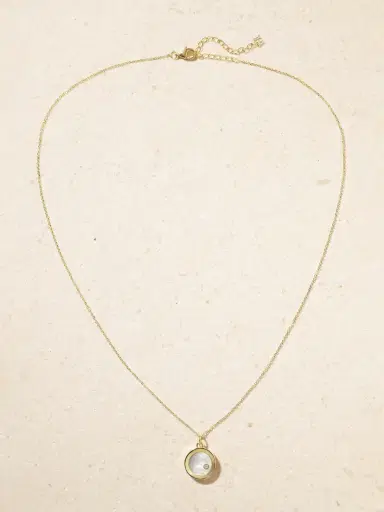 Mateo 14-karat Gold, Pearl And Diamond Necklace | Thumbnail 4 Mateo 14-karat Gold, Pearl And Diamond Necklace | Thumbnail 4