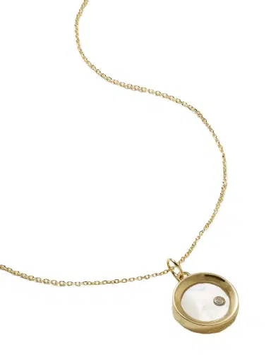 Mateo 14-karat Gold, Pearl And Diamond Necklace | Thumbnail 1 Mateo 14-karat Gold, Pearl And Diamond Necklace | Thumbnail 1
