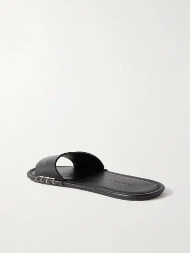 JW Anderson Loafer Leather Slides | Thumbnail 3 JW Anderson Loafer Leather Slides | Thumbnail 3