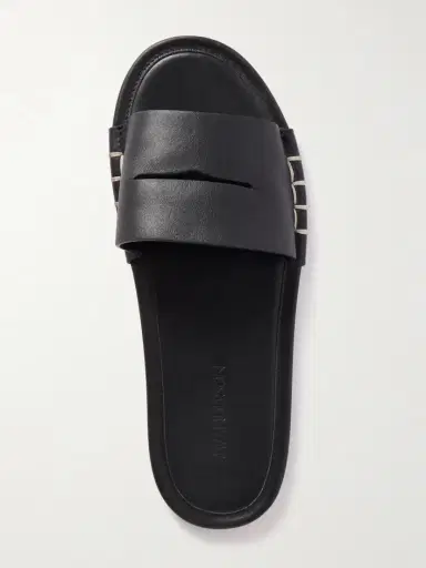 JW Anderson Loafer Leather Slides | Thumbnail 5 JW Anderson Loafer Leather Slides | Thumbnail 5