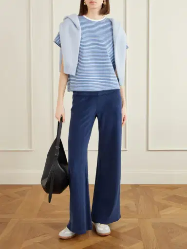 Suzie Kondi Lito Cotton-blend Terry Wide-leg Pants | Thumbnail 2 Suzie Kondi Lito Cotton-blend Terry Wide-leg Pants | Thumbnail 2
