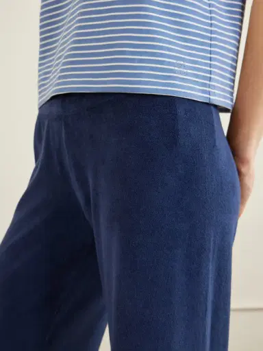 Suzie Kondi Lito Cotton-blend Terry Wide-leg Pants | Thumbnail 5 Suzie Kondi Lito Cotton-blend Terry Wide-leg Pants | Thumbnail 5