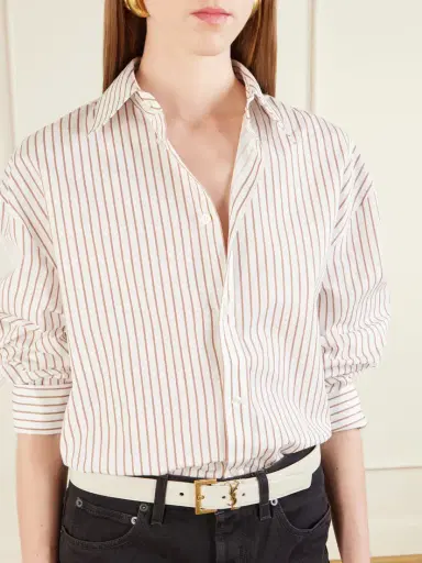 Saint Laurent Cassandre Leather Belt | Thumbnail 2 Saint Laurent Cassandre Leather Belt | Thumbnail 2