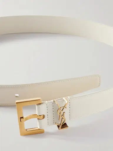 Saint Laurent Cassandre Leather Belt | Thumbnail 3 Saint Laurent Cassandre Leather Belt | Thumbnail 3
