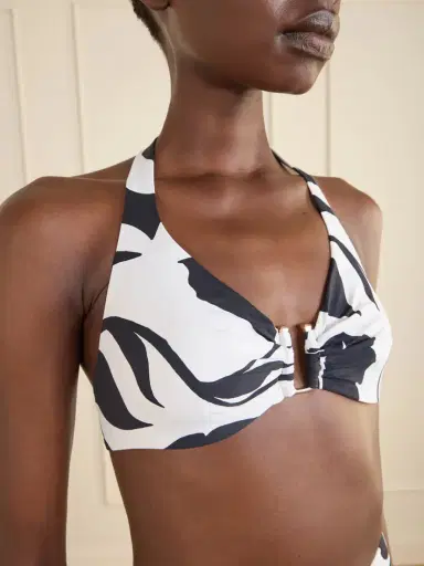 Max Mara Beachwear Bchavena Printed Bikini Top | Thumbnail 4 Max Mara Beachwear Bchavena Printed Bikini Top | Thumbnail 4