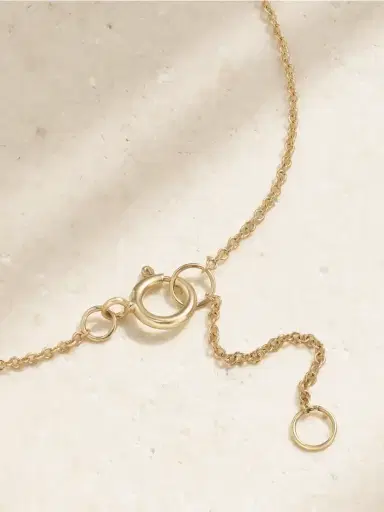 STONE AND STRAND Tie The Knot 10-karat Gold Diamond Bracelet | Thumbnail 3 STONE AND STRAND Tie The Knot 10-karat Gold Diamond Bracelet | Thumbnail 3