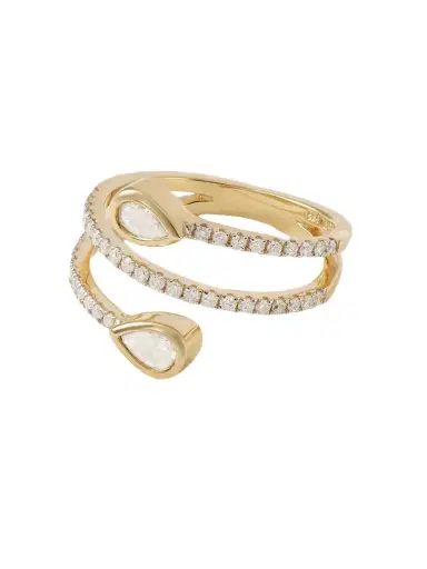 Mateo 14-karat Gold Diamond Ring | Thumbnail 1 Mateo 14-karat Gold Diamond Ring | Thumbnail 1