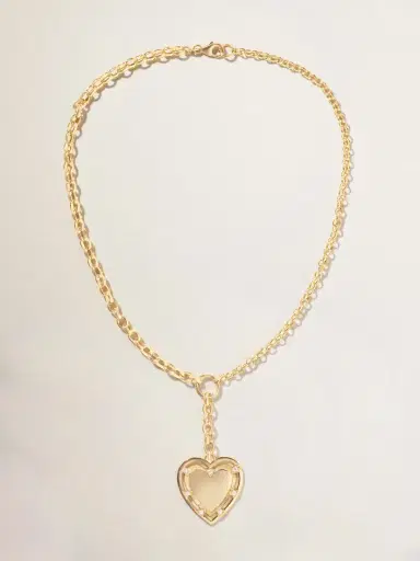Foundrae Heart Token Love 18-karat Gold Diamond Necklace | Thumbnail 4 Foundrae Heart Token Love 18-karat Gold Diamond Necklace | Thumbnail 4
