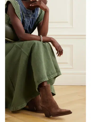 Paris Texas Dallas 100 Suede Ankle Boots | Thumbnail 2 Paris Texas Dallas 100 Suede Ankle Boots | Thumbnail 2