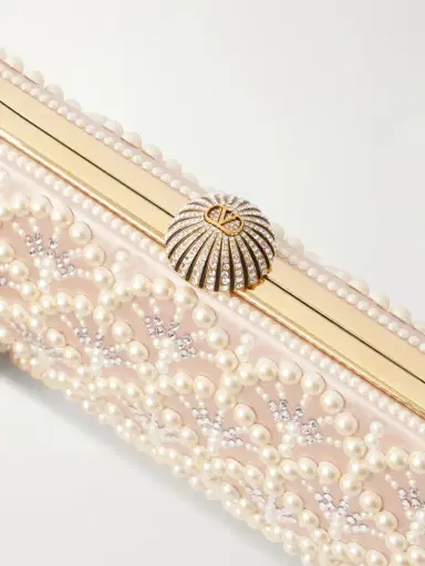 Valentino Garavani Carry Secrets Embellished Satin Clutch | Thumbnail 5 Valentino Garavani Carry Secrets Embellished Satin Clutch | Thumbnail 5