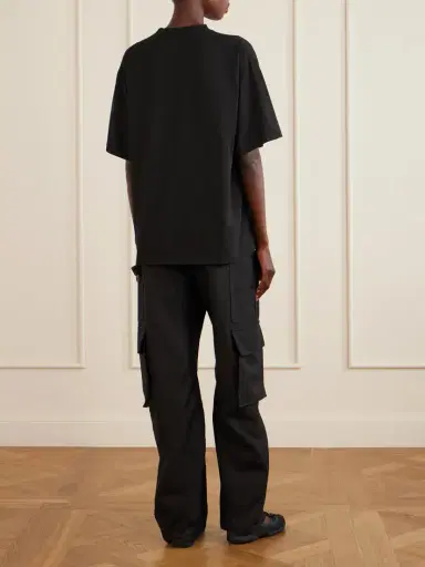 Balenciaga Printed Cotton-blend T-shirt | Thumbnail 3 Balenciaga Printed Cotton-blend T-shirt | Thumbnail 3