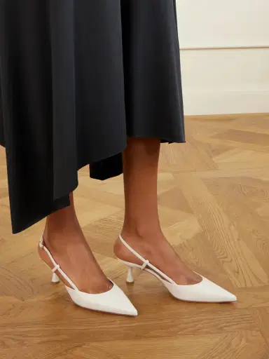 Gianvito Rossi Ascent 55 Leather Slingback Pumps | Thumbnail 2 Gianvito Rossi Ascent 55 Leather Slingback Pumps | Thumbnail 2