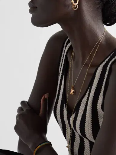 OLE LYNGGAARD COPENHAGEN Elephant 18-karat Gold Diamond Necklace | Thumbnail 5 OLE LYNGGAARD COPENHAGEN Elephant 18-karat Gold Diamond Necklace | Thumbnail 5