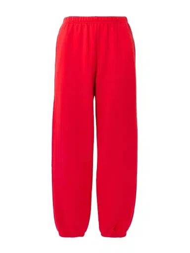 ÉTERNE Embroidered Cotton And Modal-blend Jersey Tapered Track Pants | Thumbnail 1 ÉTERNE Embroidered Cotton And Modal-blend Jersey Tapered Track Pants | Thumbnail 1