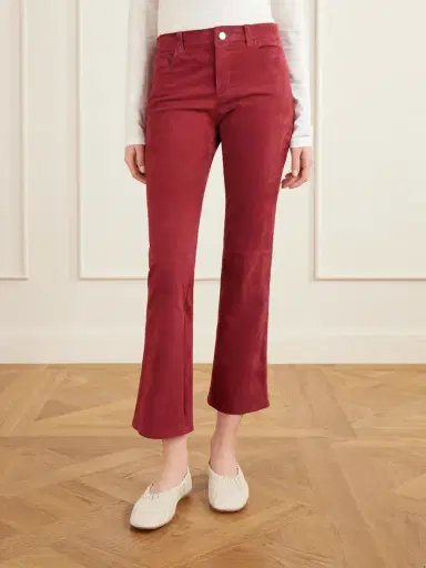 STOULS Dean Suede Flared Pants | Thumbnail 3 STOULS Dean Suede Flared Pants | Thumbnail 3
