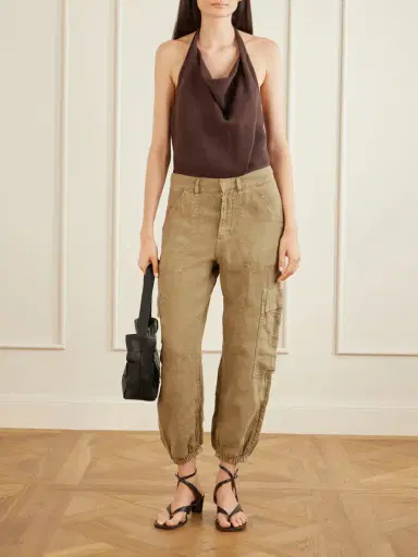 Citizens of Humanity Ciela Linen Tapered Pants | Thumbnail 2 Citizens of Humanity Ciela Linen Tapered Pants | Thumbnail 2