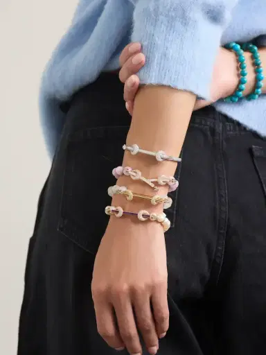 Ananya Chakra 18-karat Rose Gold Multi-stone Bracelet | Thumbnail 5 Ananya Chakra 18-karat Rose Gold Multi-stone Bracelet | Thumbnail 5