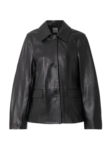 TOTEME Paneled Textured-leather Jacket | Thumbnail 1 TOTEME Paneled Textured-leather Jacket | Thumbnail 1