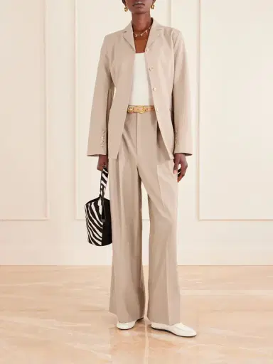 Kallmeyer Fatima Pleated Wool-blend Wide-leg Pants | Thumbnail 2 Kallmeyer Fatima Pleated Wool-blend Wide-leg Pants | Thumbnail 2