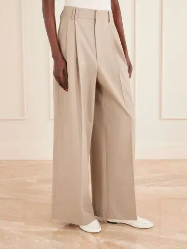 Kallmeyer Fatima Pleated Wool-blend Wide-leg Pants | Thumbnail 3 Kallmeyer Fatima Pleated Wool-blend Wide-leg Pants | Thumbnail 3