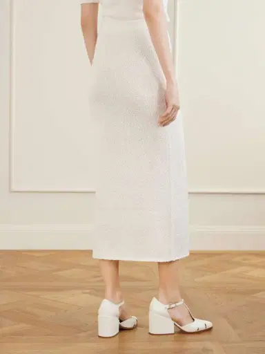 Gabriela Hearst Terranova Silk Midi Skirt | Thumbnail 4 Gabriela Hearst Terranova Silk Midi Skirt | Thumbnail 4