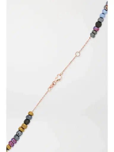 Diane Kordas Evil Eye 14-karat Rose Gold, Bead And Diamond Necklace | Thumbnail 3 Diane Kordas Evil Eye 14-karat Rose Gold, Bead And Diamond Necklace | Thumbnail 3