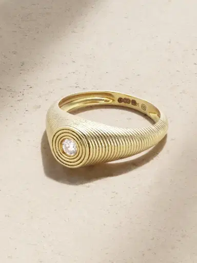 Sydney Evan 14-karat Gold Diamond Ring | Thumbnail 1 Sydney Evan 14-karat Gold Diamond Ring | Thumbnail 1