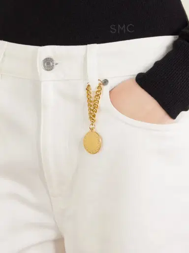 Stella McCartney Cropped High-rise Barrel-leg Jeans | Thumbnail 4 Stella McCartney Cropped High-rise Barrel-leg Jeans | Thumbnail 4