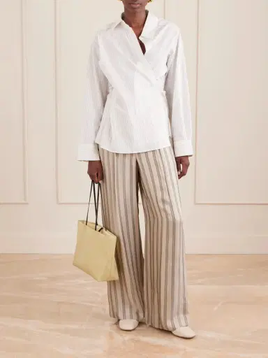 TWP Hudson St Striped Wide-leg Pants | Thumbnail 2 TWP Hudson St Striped Wide-leg Pants | Thumbnail 2