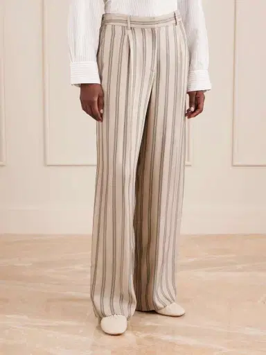 TWP Hudson St Striped Wide-leg Pants | Thumbnail 3 TWP Hudson St Striped Wide-leg Pants | Thumbnail 3