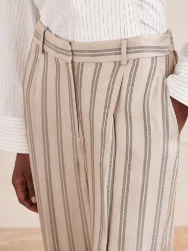 TWP Hudson St Striped Wide-leg Pants | Thumbnail 5 TWP Hudson St Striped Wide-leg Pants | Thumbnail 5