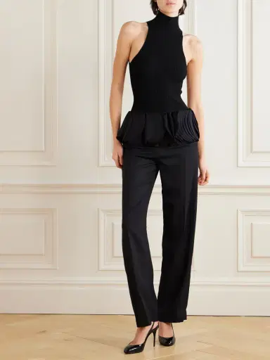 Alaïa Ribbed-knit Turtleneck Bodysuit | Thumbnail 2 Alaïa Ribbed-knit Turtleneck Bodysuit | Thumbnail 2