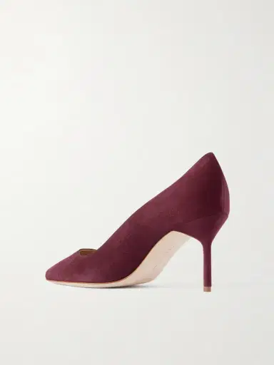 Manolo Blahnik Bb 70 Suede Pumps | Thumbnail 3 Manolo Blahnik Bb 70 Suede Pumps | Thumbnail 3