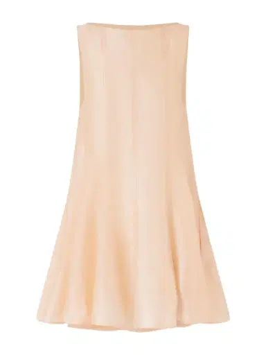 Khaite Mags Paneled Satin-twill Mini Dress | Thumbnail 1 Khaite Mags Paneled Satin-twill Mini Dress | Thumbnail 1