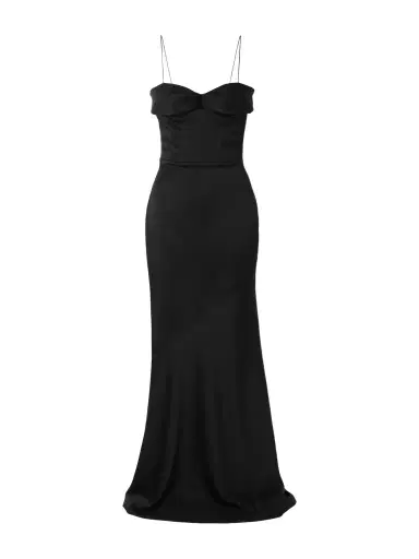 Alex Perry Satin Gown | Thumbnail 1 Alex Perry Satin Gown | Thumbnail 1